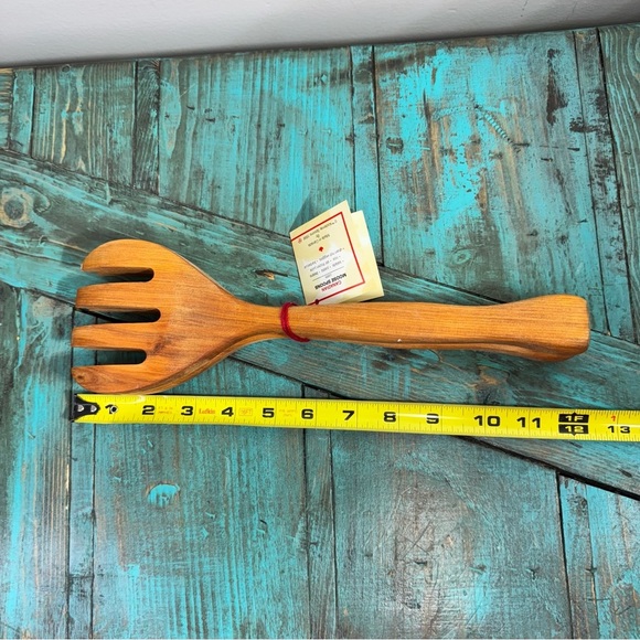 Vintage 90s Wooden Birch Canadian Moose Spoons - Picture 5 of 6